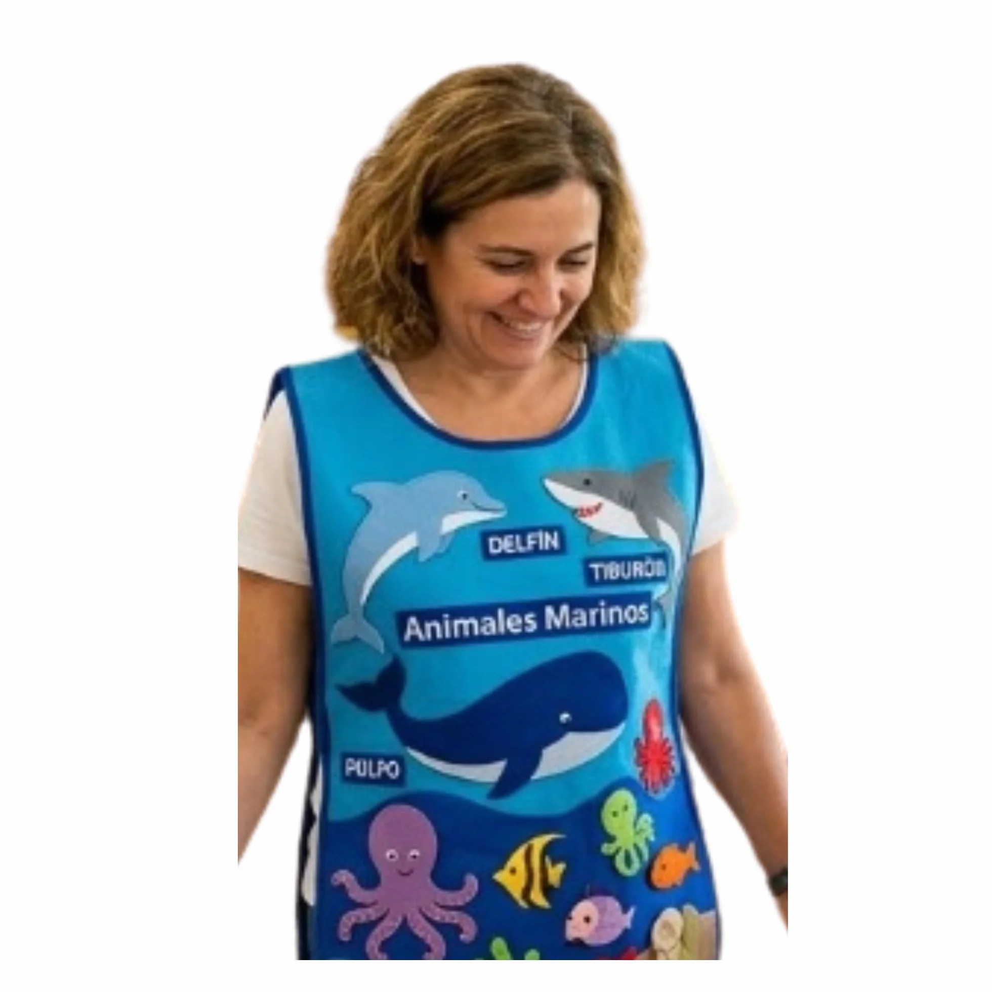 Animaux Marins en Tableau Feutrine pour Enfants. Tableau De Feutrine Montessori avec Jeux d'animaux Marins. Jouets Éducatifs pour Enfants De 3 4 5 6 7 8 Ans Cadeaux Anniversaire Noël