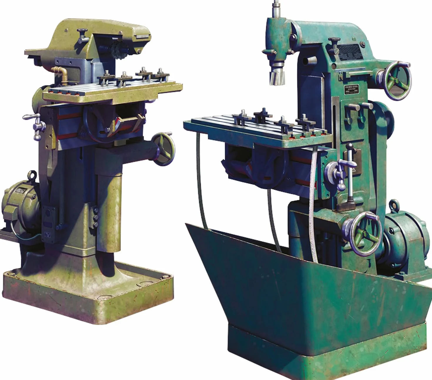 Miniart 1:35 Milling Machines