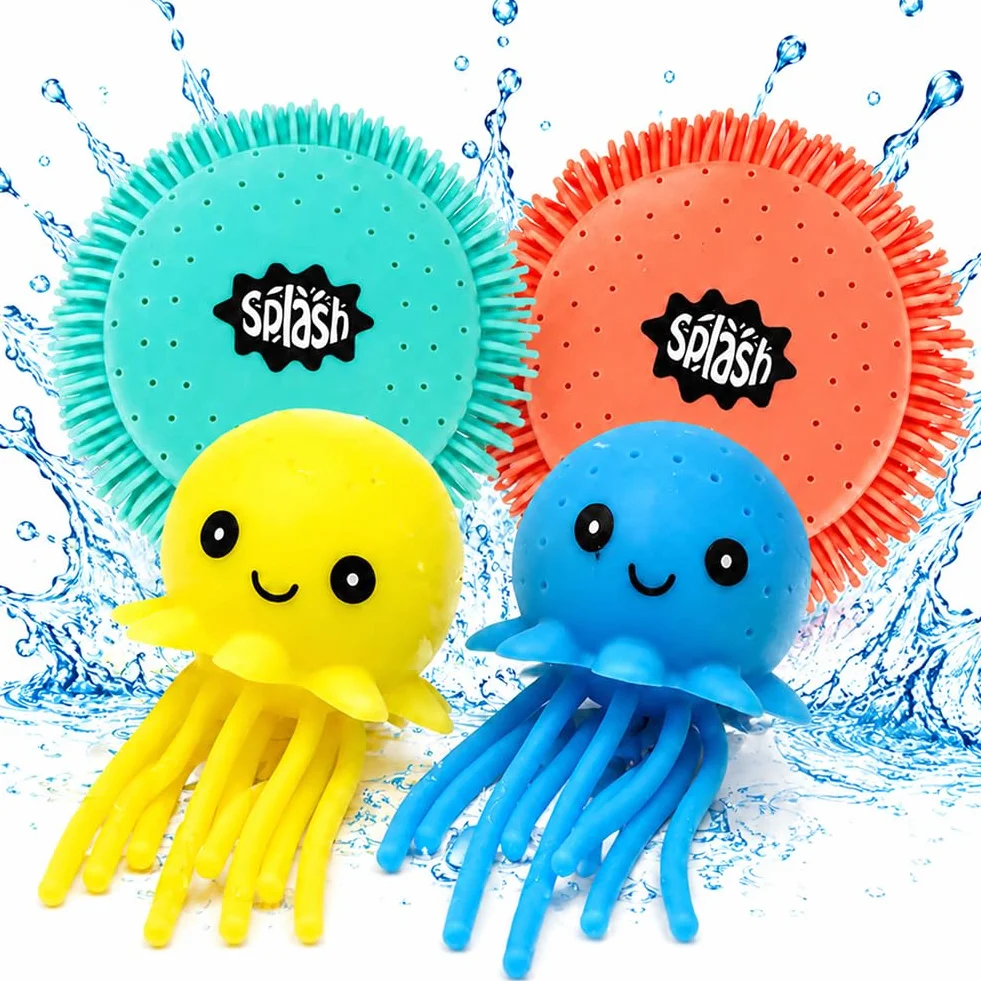 Frisbee à Eau Doux pour Enfant - Disque de Lancement en Mousse et Silicone, Jouet Aquatique aux Couleurs Vives pour Plage et Piscine