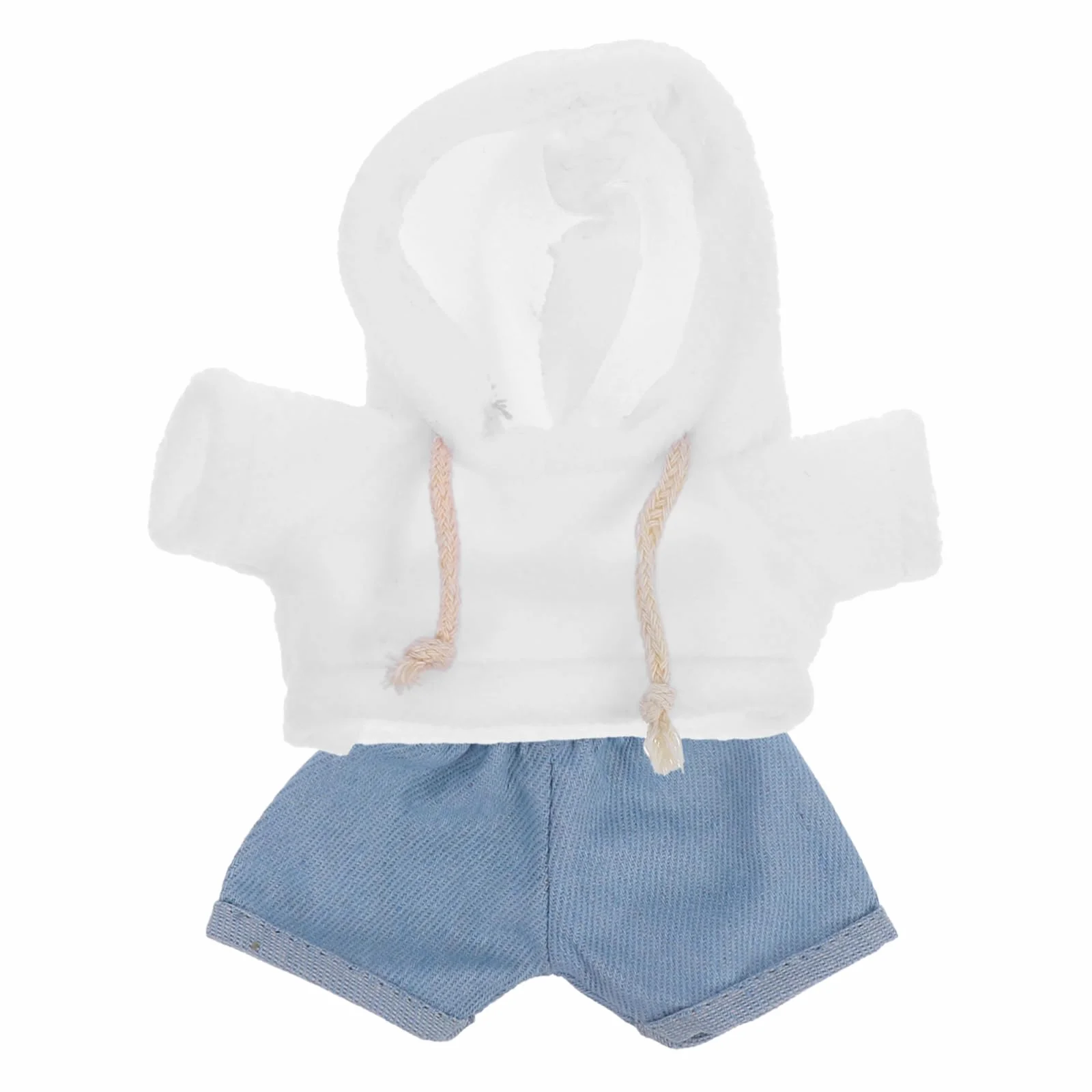 Garneck 1 ensemble ours peluche - Décoration robe - Robe interchangeable - Sweat pantalon - Tissu animal - Vêtements petits
