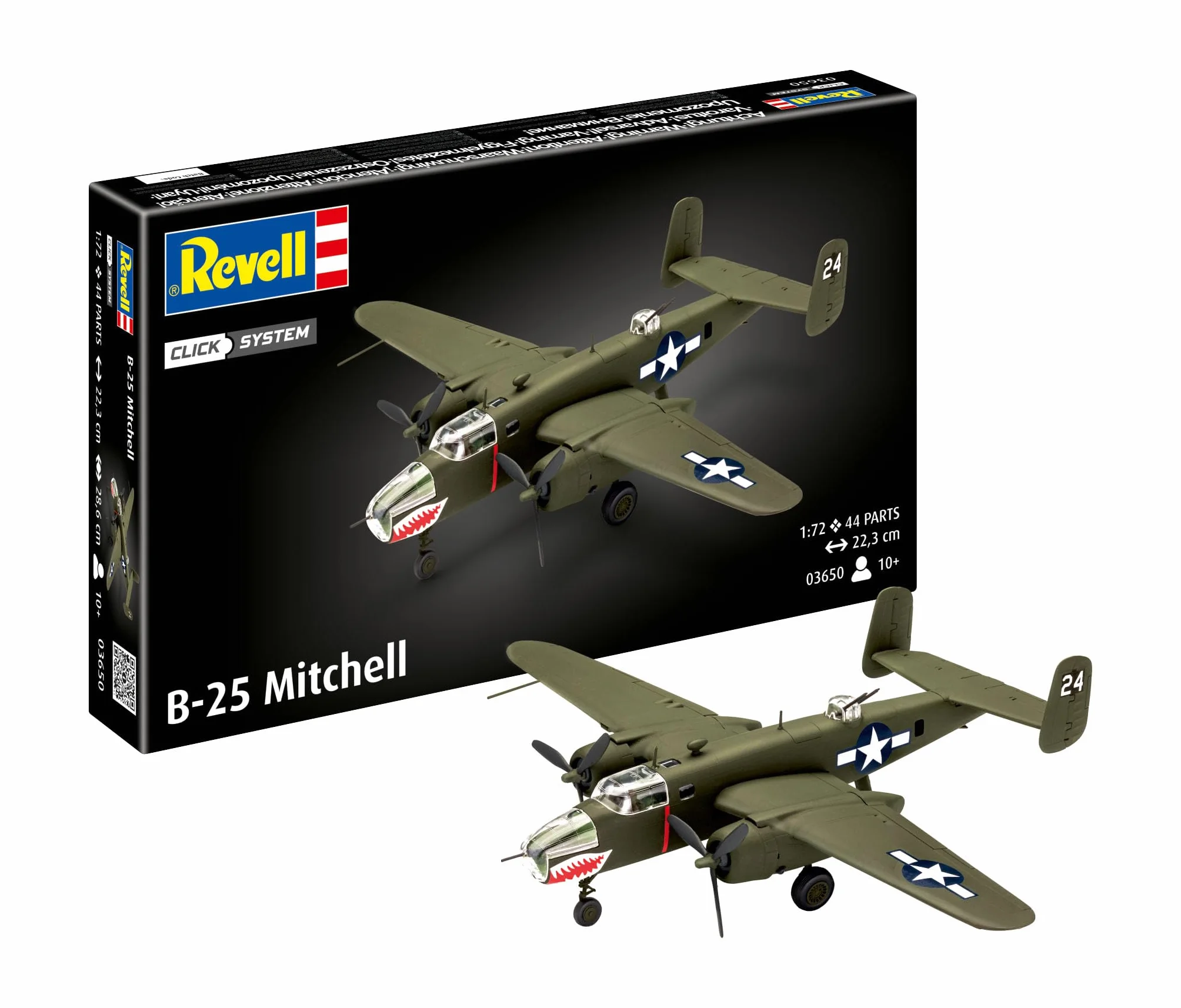 Revell Maquette Easy Click B-25 Mitchell 1/72