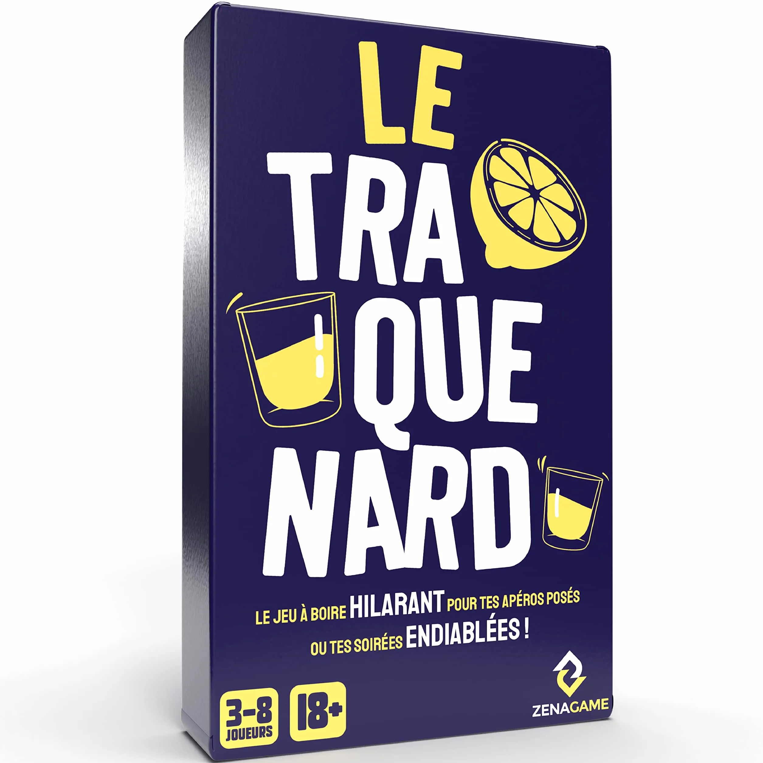 ZENAGAME Le Traquenard Jeu Alcool 300 Cartes Fun Hilarantes Soirées Jeux Société Adulte