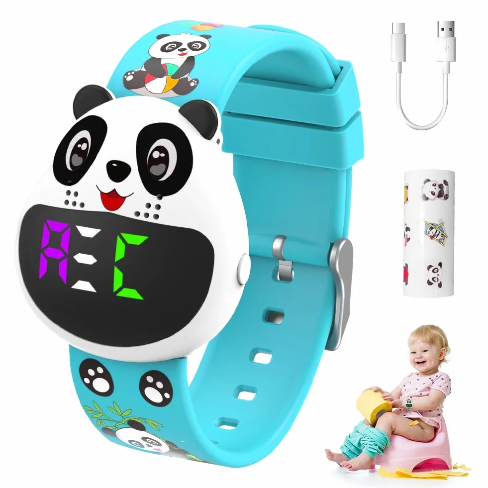 CEWROM Montre de rappel vibrante étanche avec minuterie et 16 alarmes musicales