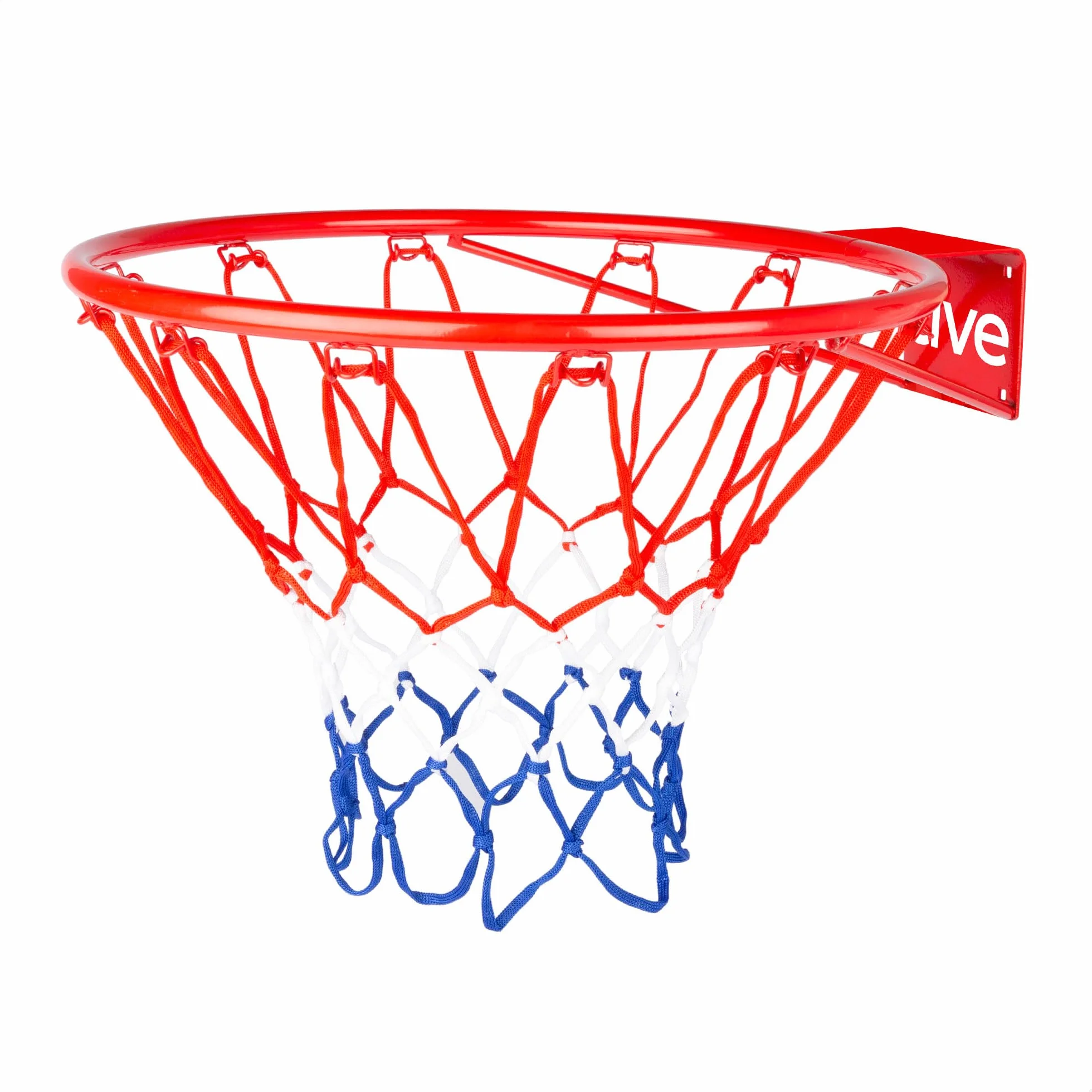 AKTIVE Panier de Basket-Ball Mural 39 cm Filet Polyester Anneau métallique pour Maison Terrasse Jardin