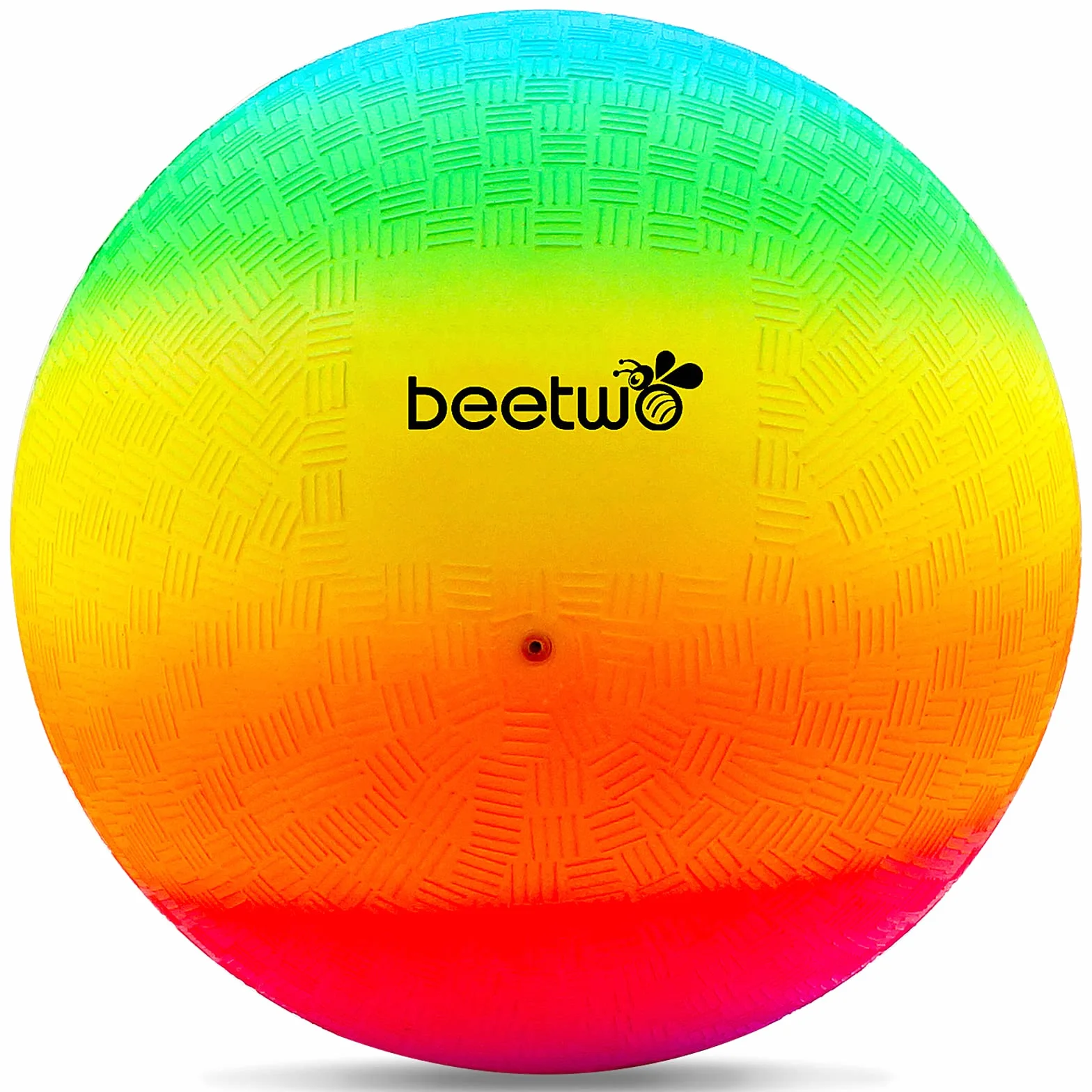 Ballon de football en PVC pour enfant Multicolore Arc-en-ciel 20,3 cm