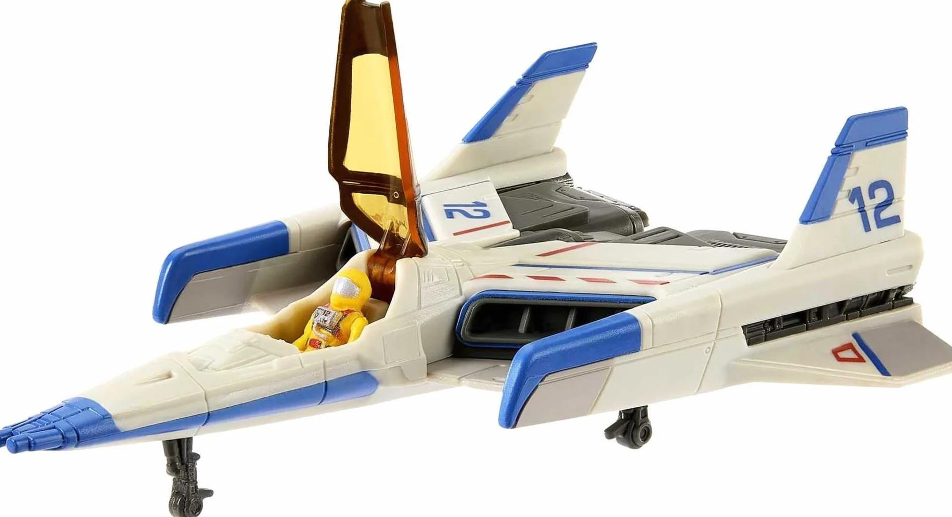 Mattel Disney and Pixar Lightyear Hyperspeed Series, Buzz Lightyear Mini Figurine d'action et Vaisseau Spatial XL-12, Vaisseau Spatial de 6,2 Pouces