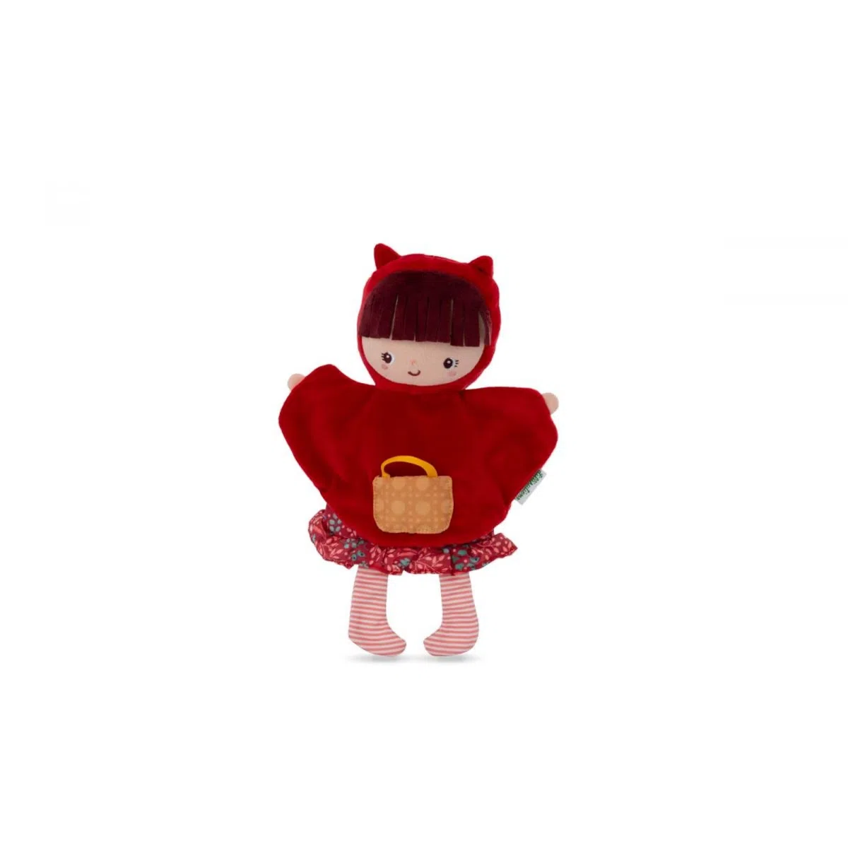 LILLIPUTIENS - Marionnette à Main Chaperon Rouge - Jouet interactif pour Enfants - Idéal pour raconter Le célèbre Conte et d’Autres Histoires - Stimule l’Imagination et la créativité - Dès 2 Ans