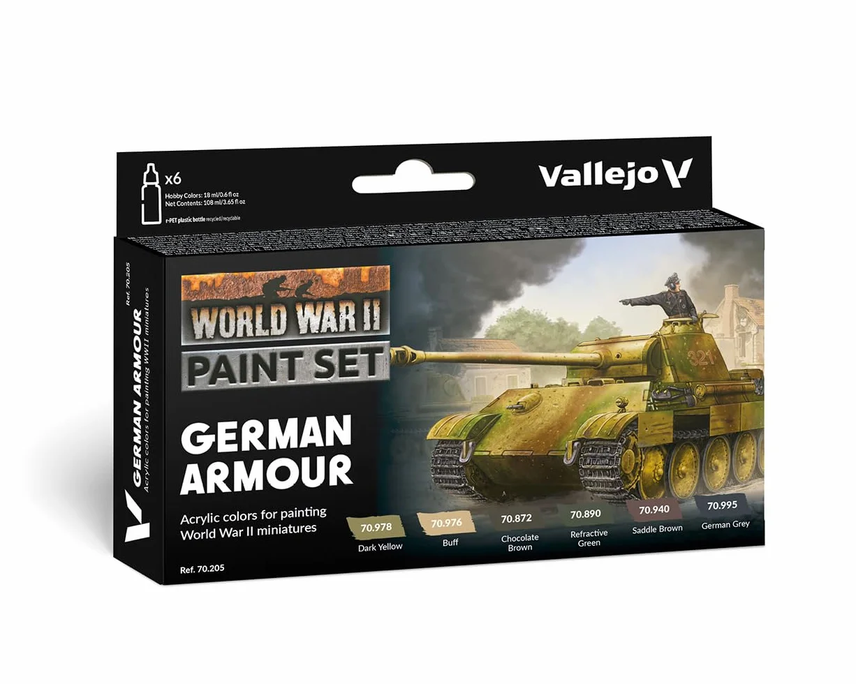 Vallejo Model Color Peinture Acrylique Mate 18 ml pour Modélisme et Figurines WWII Allemand
