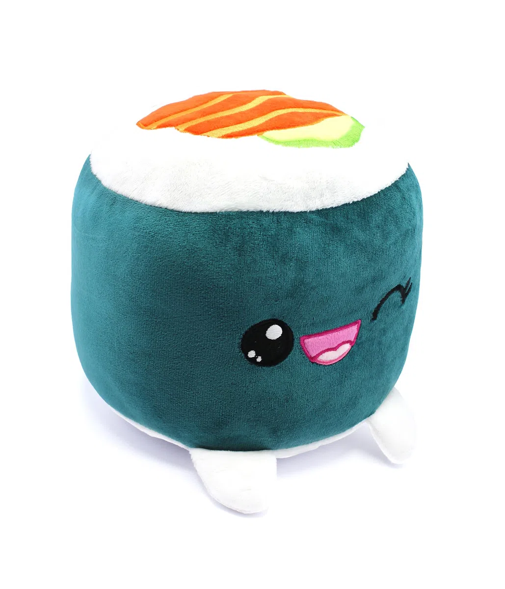 Joy Toy Plushi Maki Sushi avec Saumon en Peluche 20 cm